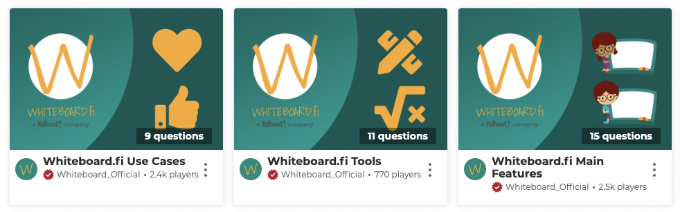 Using the New Kahoot Single Player Mode – The Whiteboard